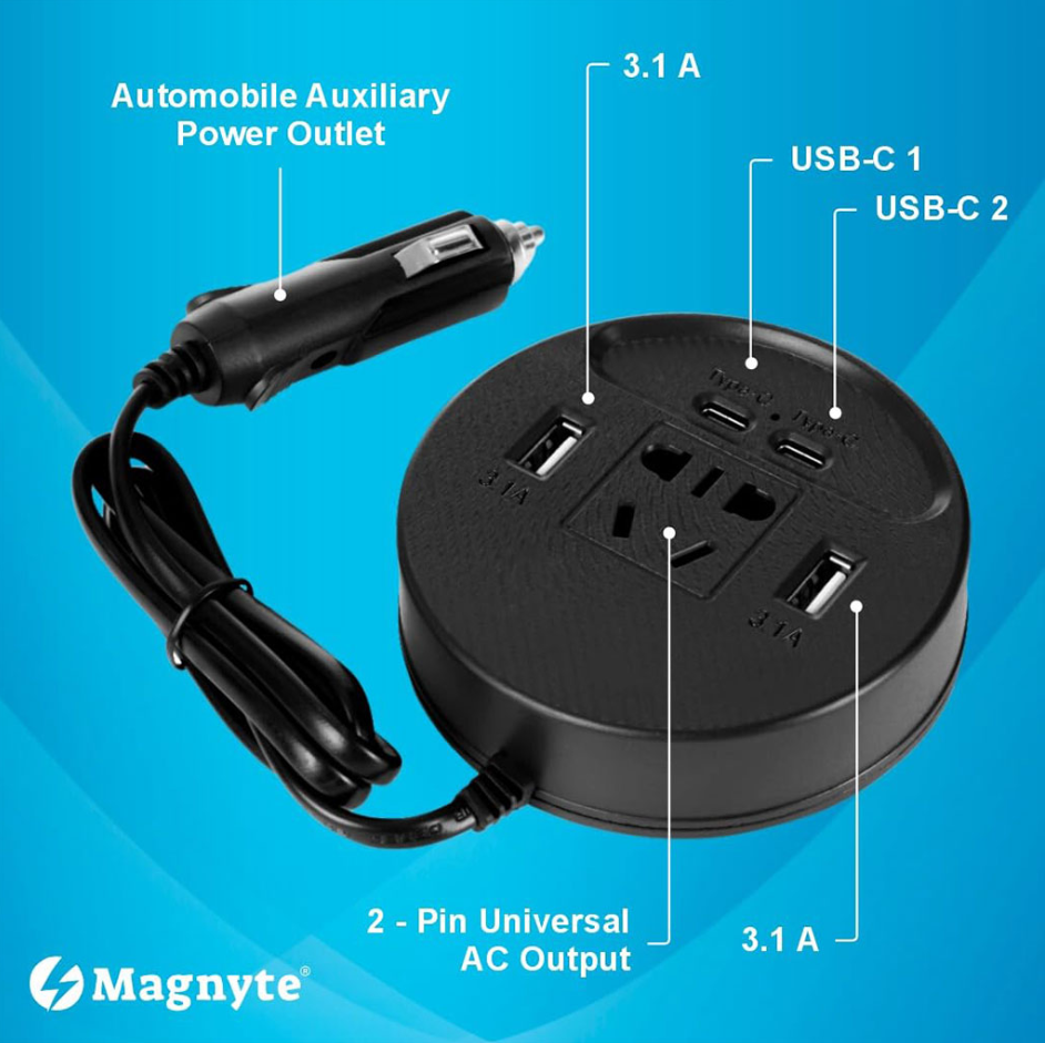 Multifunction Car Charger 150W